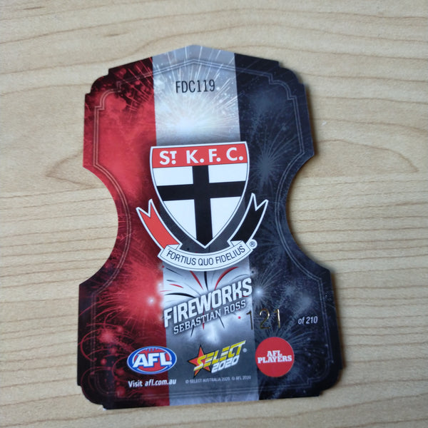 2020 Select Fireworks Sebastian Ross St Kilda No.121/210