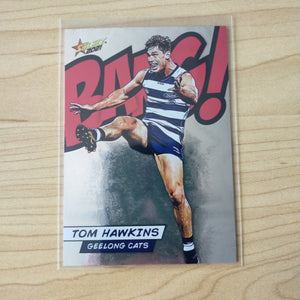 2021 AFL Select Footy Stars Bang Card Tom Hawkins Geelong No.037/210