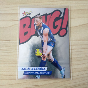 2021 AFL Select Footy Stars Bang Card Jack Ziebell North Melbourne No.208/210