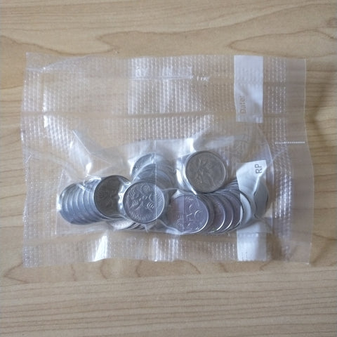 2019 5c Australian Jody Clark Effigy Sealed Bag of Coins