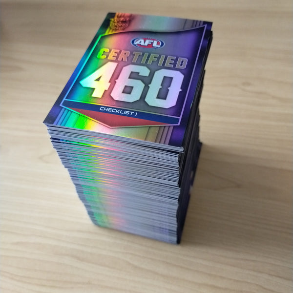 2017 AFL Select Certified 460 Complete Set of 220 Numbered Cards