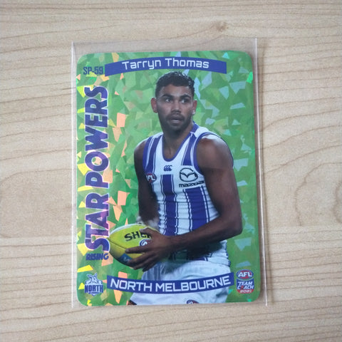 2021 AFL Teamcoach Green Star Powers Tarryn Thomas North Melbourne SP-59