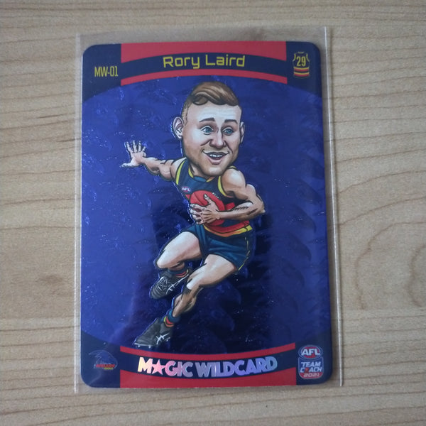 2021 AFL Teamcoach Magic Wildcard Rory Laird Adelaide MW-01