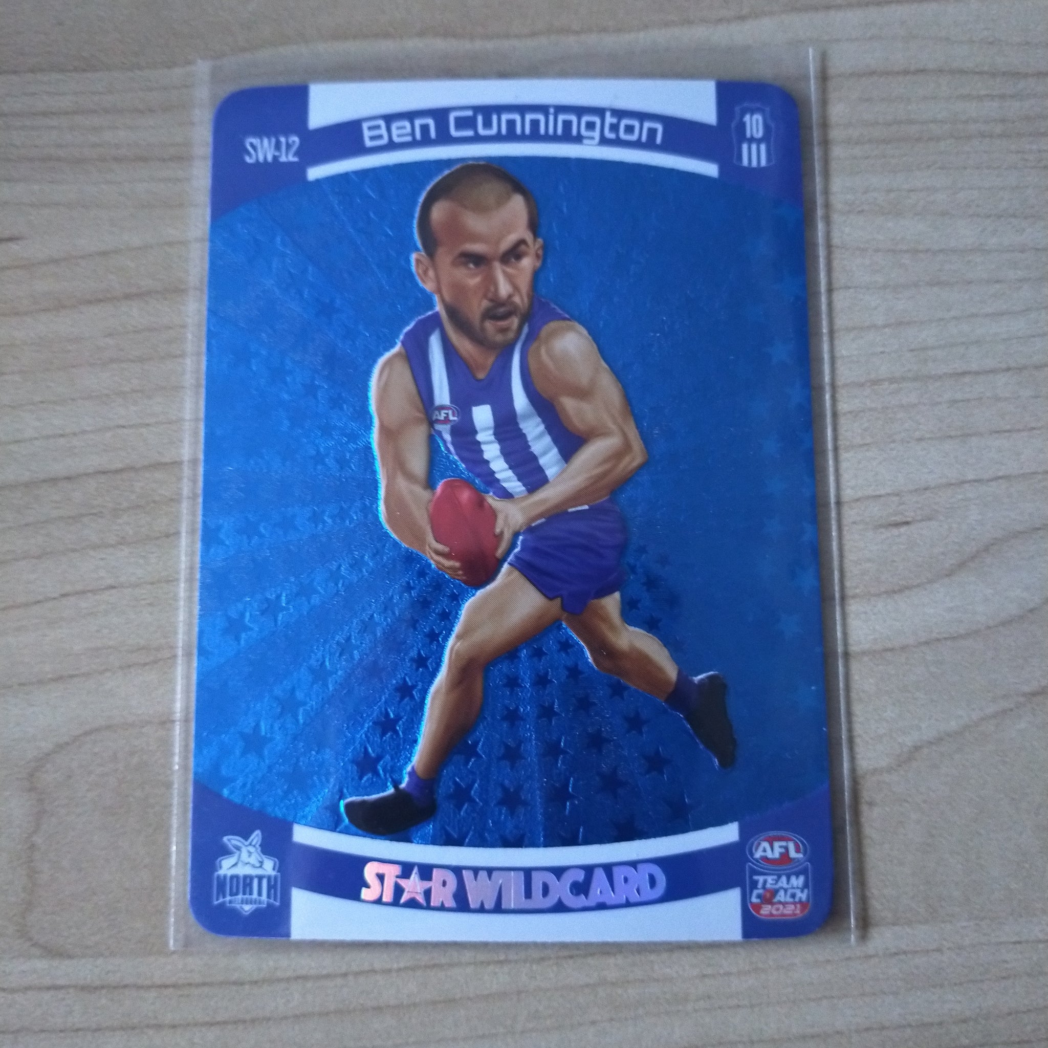 2021 AFL Teamcoach Star Wildcard Ben Cunnington North Melbourne SW-12 –  Shields Stamps & Coins