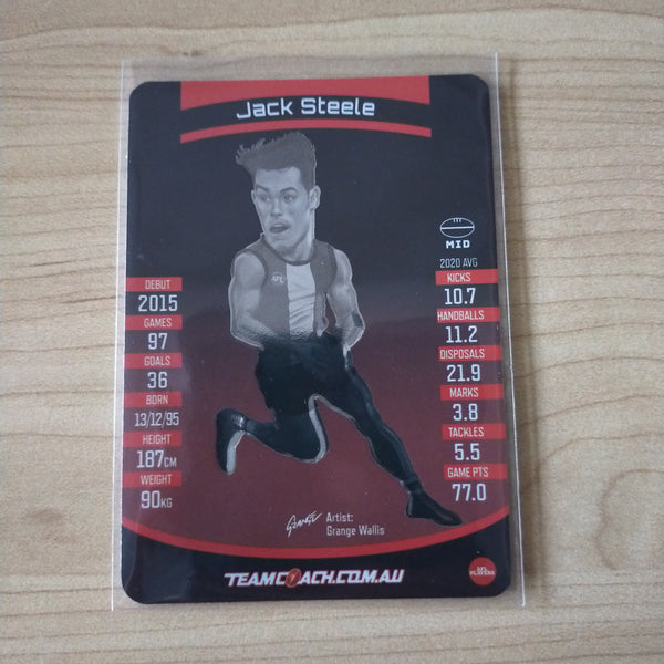2021 AFL Teamcoach Star Wildcard Jack Steele St Kilda SW-15