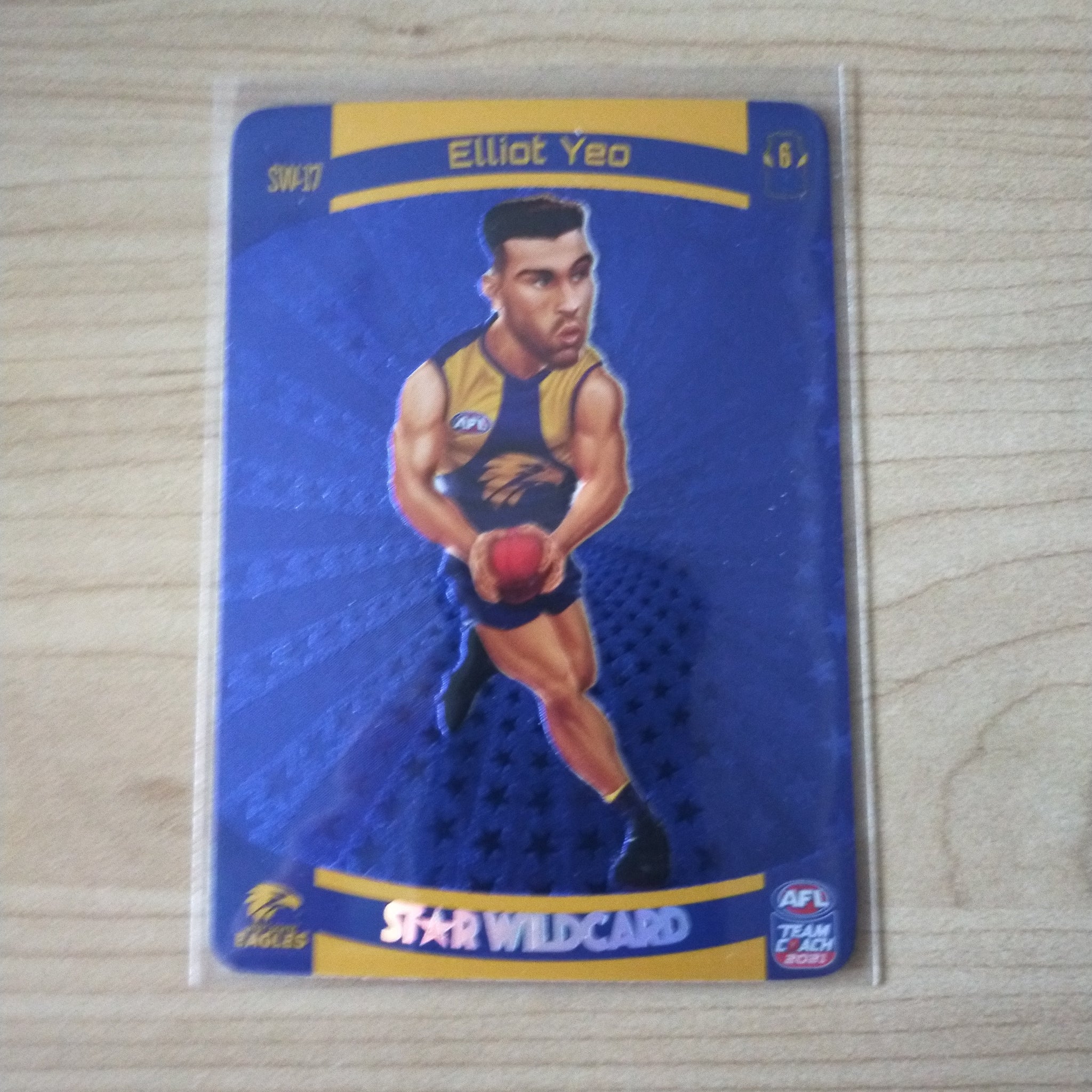 2021 AFL Teamcoach Star Wildcard Elliot Yeo West Coast SW-17