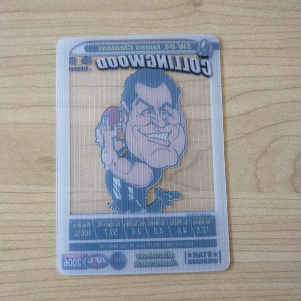 2006 Teamcoach Star Wildcard James Clement Collingwood SW-04