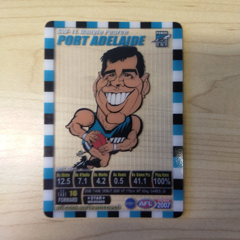 2007 Teamcoach Star Wildcard Danyle Pearce Port Adelaide SW-11