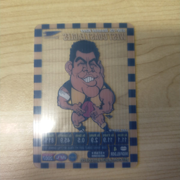 2007 Teamcoach Star Wildcard Daniel Kerr West Coast SW-15