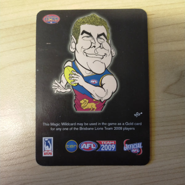 2009 Teamcoach Magic Wildcard Jared Brennan Brisbane MW-02