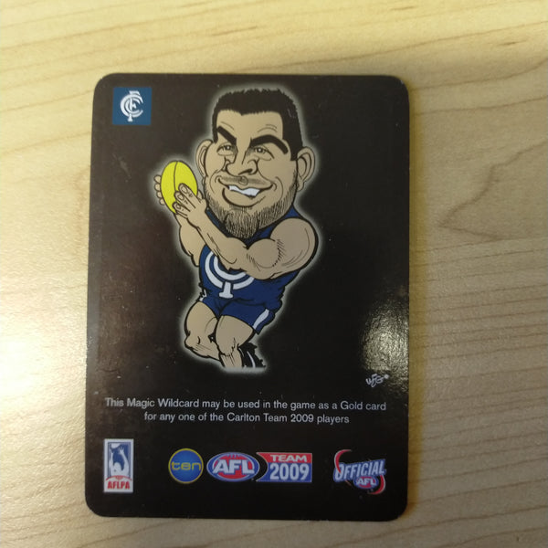 2009 Teamcoach Magic Wildcard Eddie Betts Carlton MW-03
