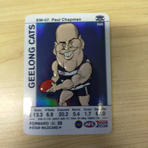 2009 Teamcoach Star Wildcard Paul Chapman Geelong SW-07