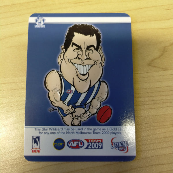 2009 Teamcoach Star Wildcard Adam Simpson North Melbourne SW-10