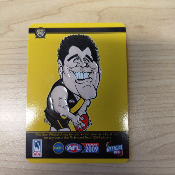 2009 Teamcoach Star Wildcard Trent Cotchin Richmond SW-12