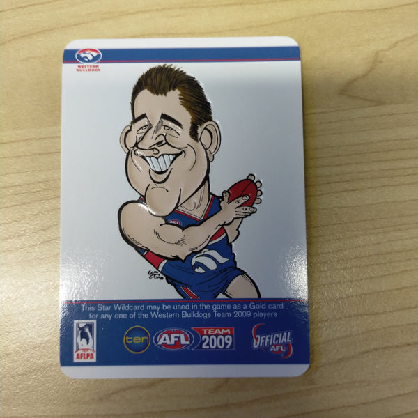 2009 Teamcoach Star Wildcard Daniel Cross Western Bulldogs SW-16