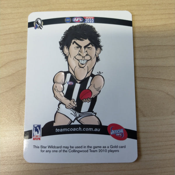 2010 Teamcoach Star Wildcard Scott Pendlebury Collingwood SW-04