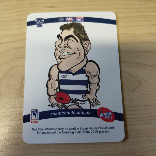 AFL 2010 Teamcoach Star Wildcard Joel Selwood Geelong Football Club SW-07