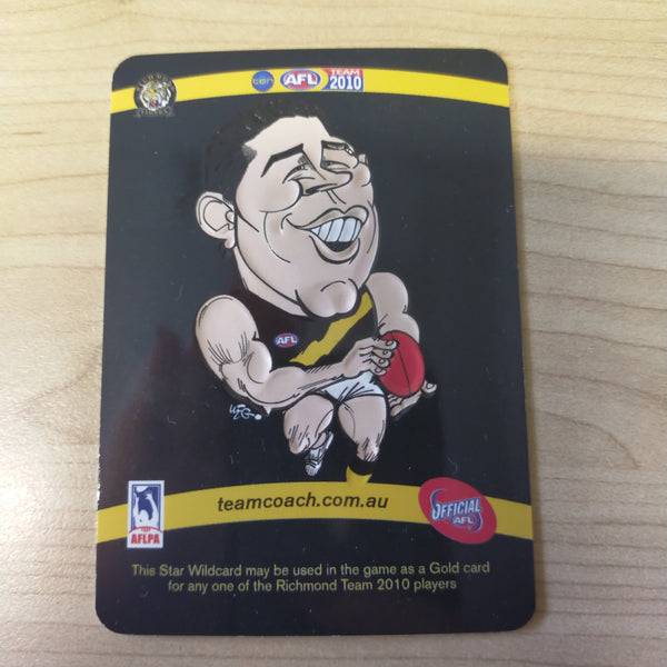 2010 Teamcoach Star Wildcard Ben Cousins Richmond SW-12
