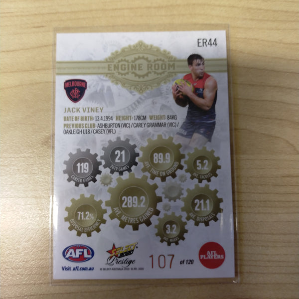 2020 Select Prestige Engine Room Jack Viney Melbourne No.107/120