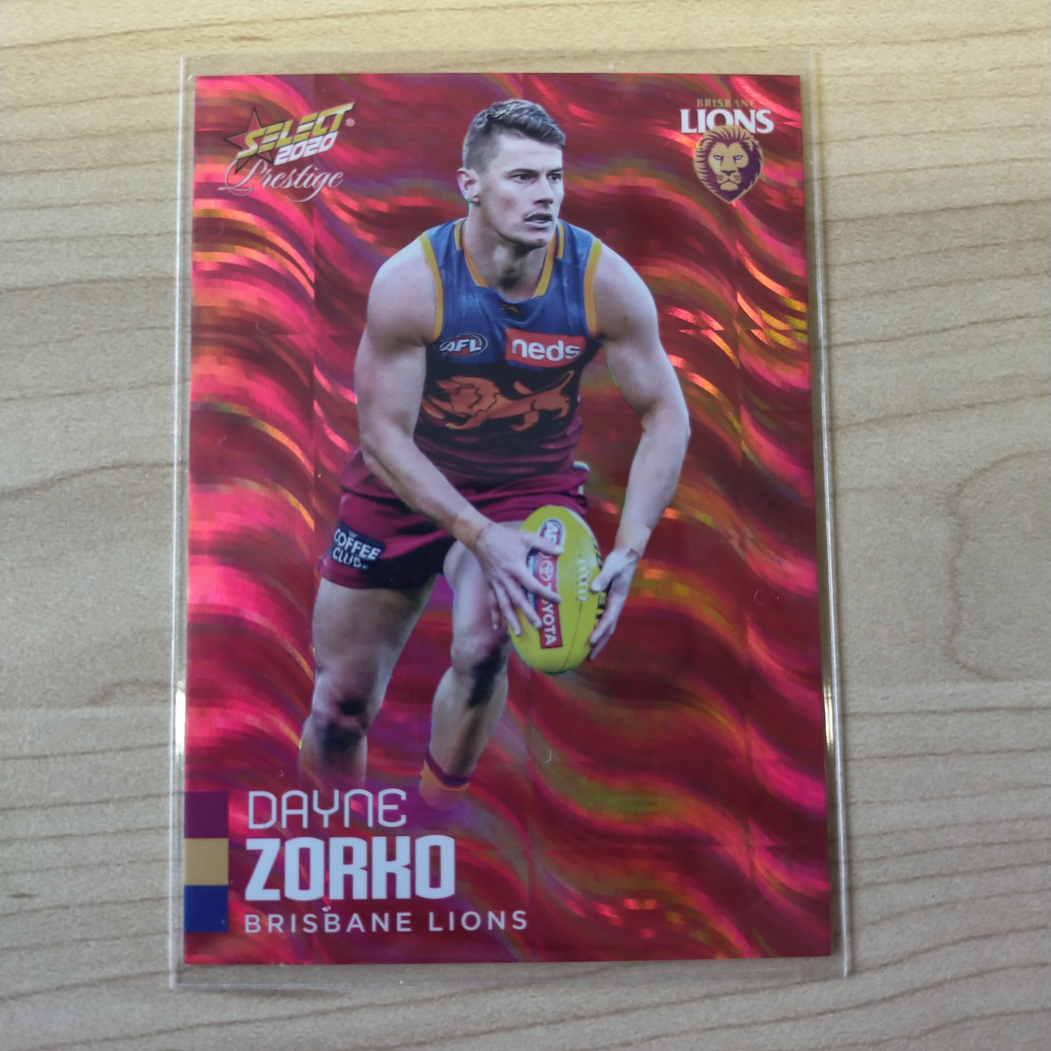 2020 Select Prestige Red Parallel Dayne Zorko Brisbane No. 159/170