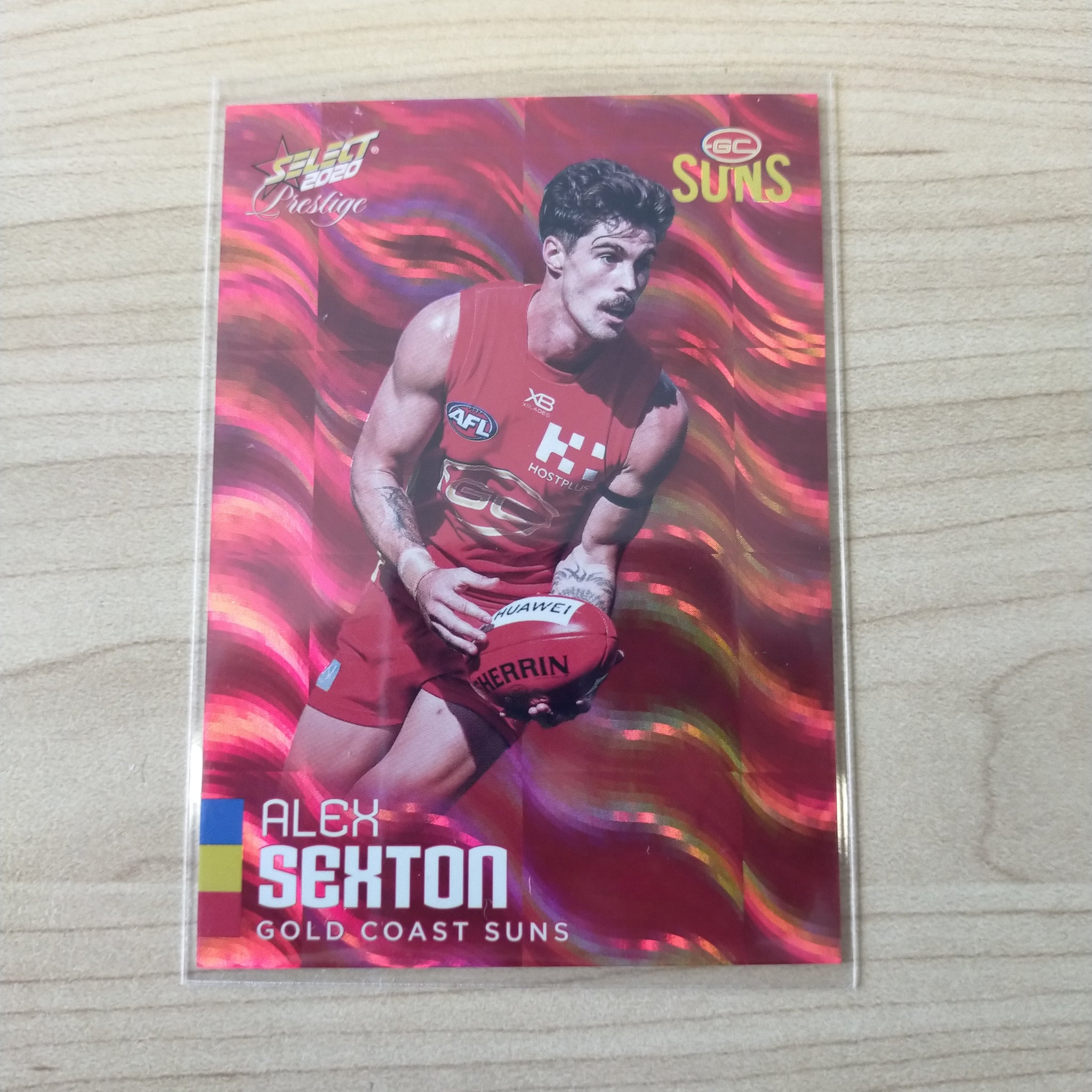 2020 Select Prestige Red Parallel Alex Sexton Gold Coast No. 163/170