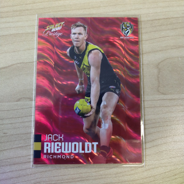 2020 Select Prestige Red Parallel Jack Riewoldt Richmond No. 034/170