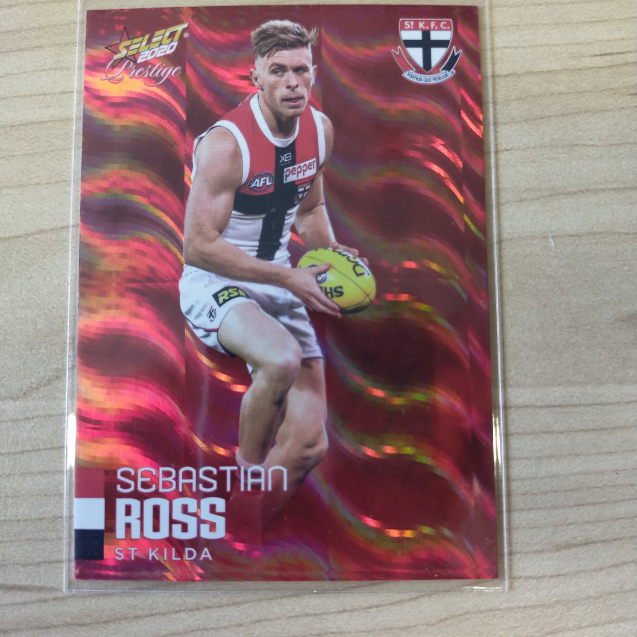 2020 Select Prestige Red Parallel Sebastian Ross St Kilda No. 162/170