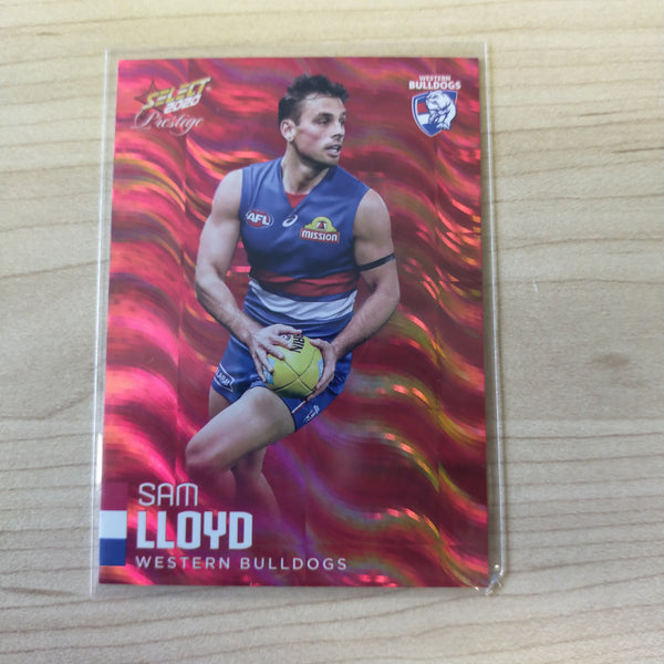 2020 Select Prestige Red Parallel Sam Lloyd Western Bulldogs No. 064/170