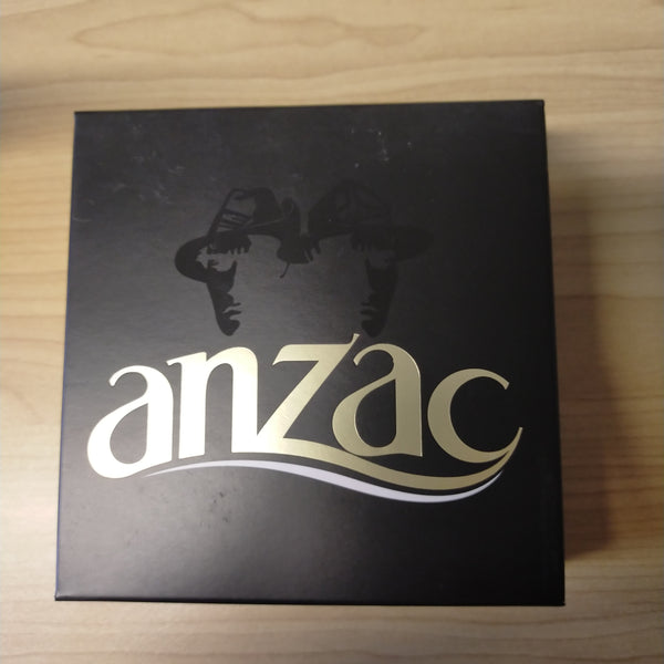 Australia 2015 Royal Australian Mint $5 Anzac Centenary Triangular .999 Silver Proof Coin