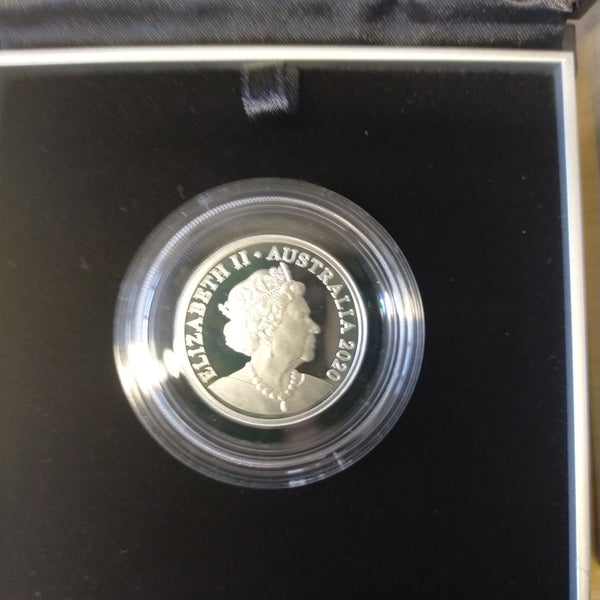 Australia 2020 Royal Australian Mint $1 Qantas Centenary 1/2 oz .999 Silver Proof Coin