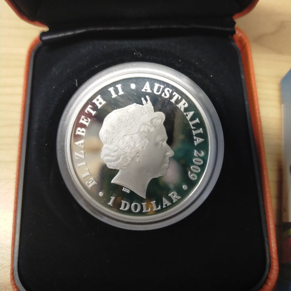 Australia 2009 Perth Mint $1 Sydney World Masters Game 1oz .999 Silver Proof Coin