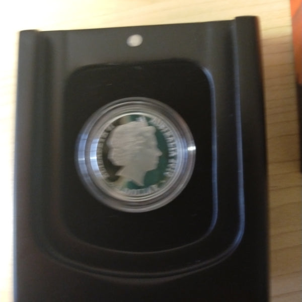 Australia 2010 Royal Australian Mint $1 Kangaroo At Sunset .999 Silver Proof Coin
