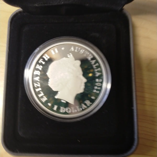 Australia Antarctic 2011 Perth Mint $1 Celebrate Australia Heard Island & McDonald Islands 1oz .999 Silver Proof Coin