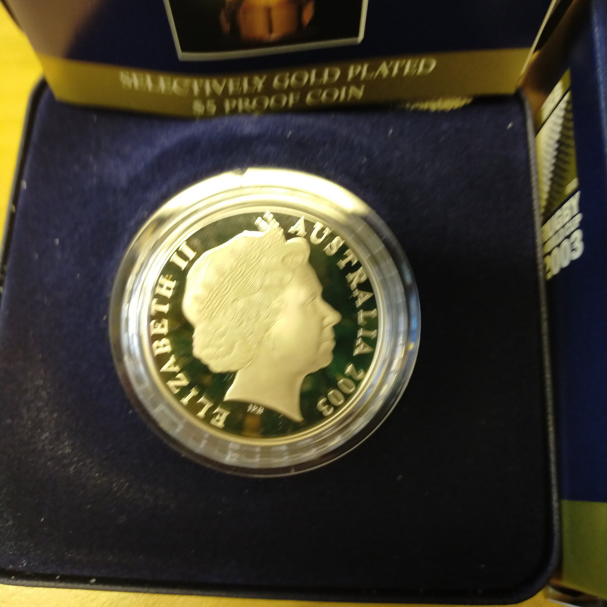 Australia 2003 Royal Australian Mint $5 Rugby World Cup 1oz .999 Silve ...