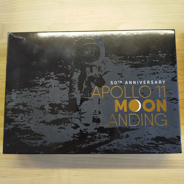 Australia United States of America 2019 Royal Australian Mint United States Mint $5 50th Anniversary Apollo 11 Moon Landing Two Coin Set 1oz .999 Silver Proof Coin US Half Dollar Proof Coin