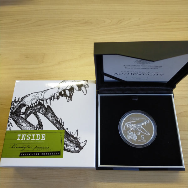 Australia 2020 Royal Australian Mint $5 Inside Australia's Most Dangerous 1oz .999 Silver Proof Coin Set of 3