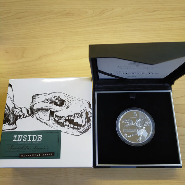 Australia 2020 Royal Australian Mint $5 Inside Australia's Most Dangerous 1oz .999 Silver Proof Coin Set of 3