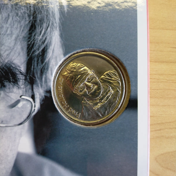 2012 Australia Post Fred Hollows Limited Edition Medallion and Stamp Presentation Folder 011/200