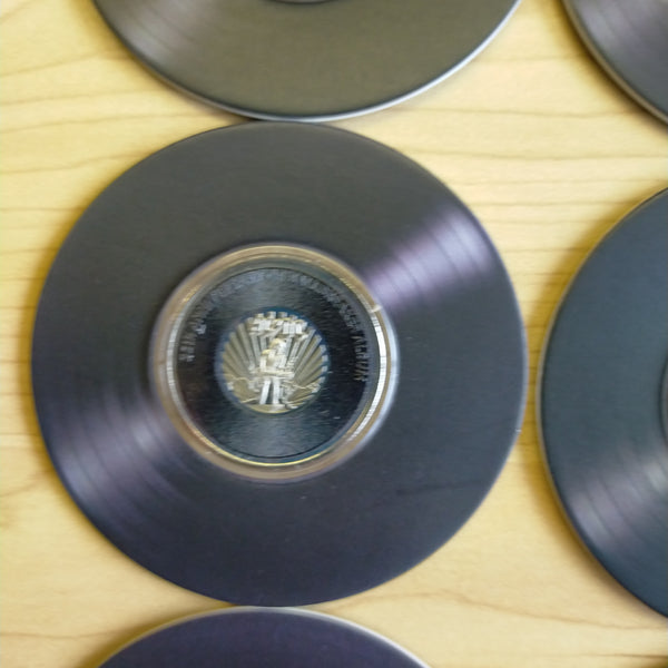 Australia 2020 - 2021 Royal Australian Mint AC/DC ACDC 20c Coloured Uncirculated Volume 1 Coins. Set of 7. Was $150. Special offer