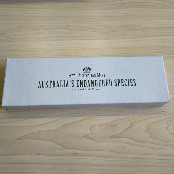 Australia 1995-98 Royal Australian Mint $10 Australia's Endangered Species Standard Proof Sterling Silver Coin Set of 4