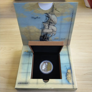 Australia Holland Netherlands 2006 Perth Mint $1 400 Years Australia On The Map Duyfken 1oz .999 Proof Silver Coin