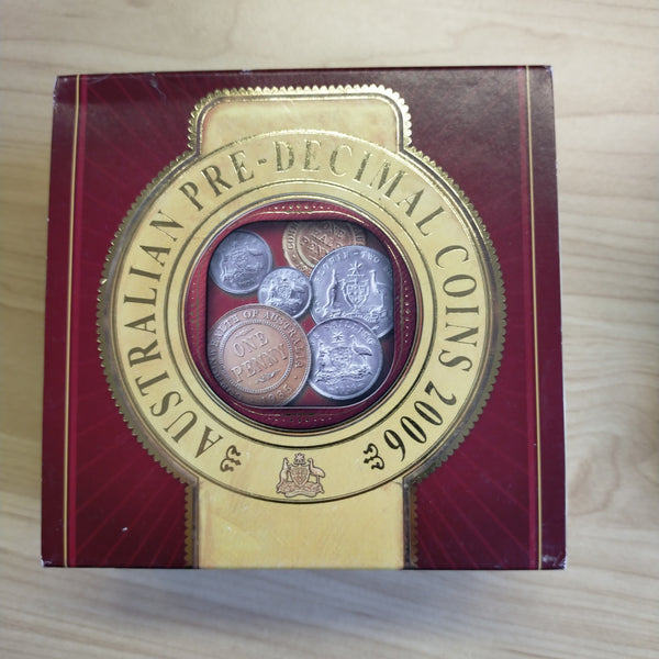 Australia 2006 Royal Australian Mint $1 Australian Pre-Decimal Coins 1oz .999 Proof Silver Locket Coin