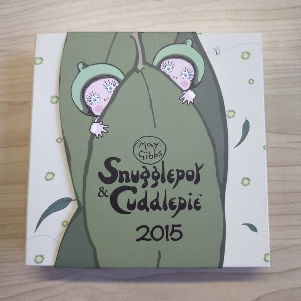 Australia 2015 Perth Mint $1 Snugglepot & Cuddlepie 1/2oz .999 Proof Silver Coin