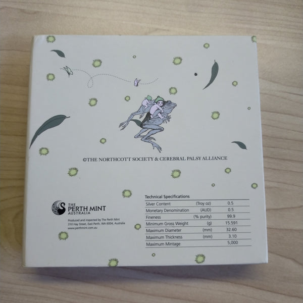 Australia 2015 Perth Mint $1 Snugglepot & Cuddlepie 1/2oz .999 Proof Silver Coin