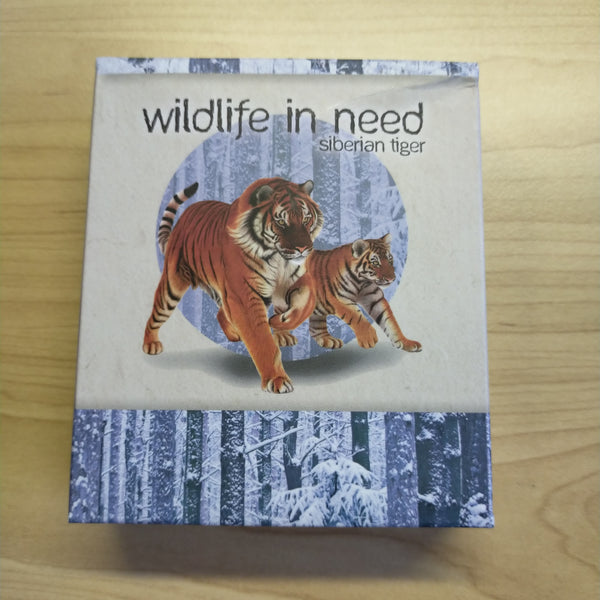 Australia 2012 Perth Mint $1 Wildlife In Need Siberian Tiger 1oz .999 Proof Silver Coin