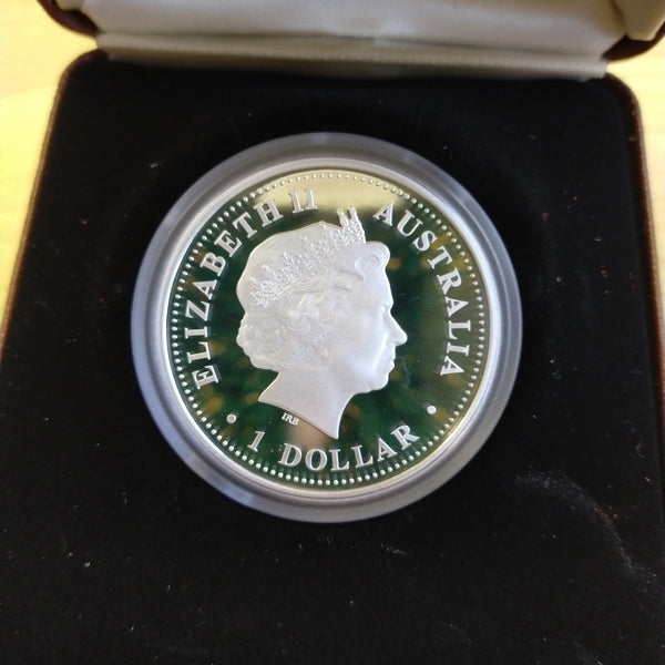 Australia 2007 Perth Mint 75th Anniversary Phar Lap 1oz .999 Proof Silver Coin
