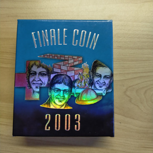 Australia 2003 Royal Australian Mint $5 Finale Coin Australia's Volunteers Making A Difference 1oz .999 Proof Silver Coin