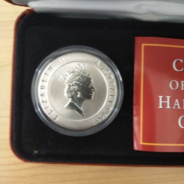 Australia 1997 Royal Australian Mint $10 Coins of the Harbour City Sydney Australia .999 Proof Silver Coin set of 2