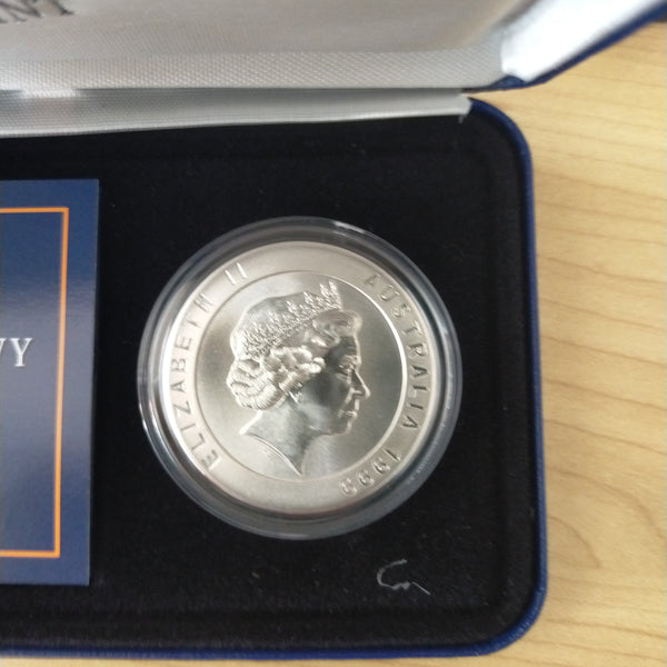 Australia 1999 Royal Australian Mint $10 Coins of the Snowy Mountains Scheme Snowy Mountains Australia 1oz .999 Proof Silver Coin set of 2