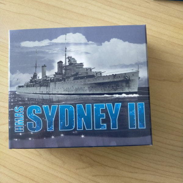Australia 2008 Perth Mint $1 HMAS Sydney II 1oz .999 Proof Silver Coin